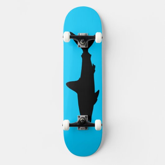 Schwimmhai Skateboard (Vorderseite)