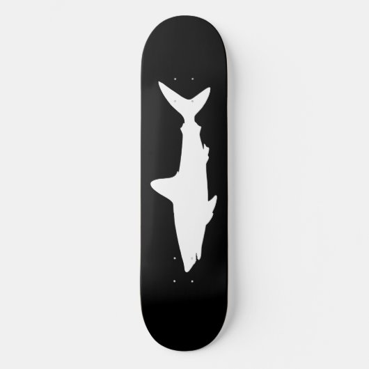 Schwimmhai Skateboard (Vorderseite)