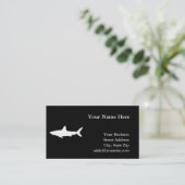 Schwimmhai Visitenkarte (Stehend Vorderseite)