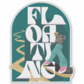 Schwimmheber Aufkleber (Vorderseite)