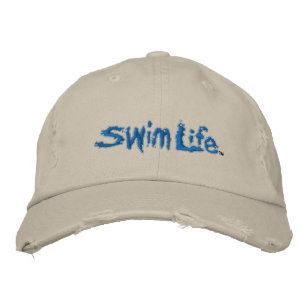 Schwimmhut Bestickte Kappe