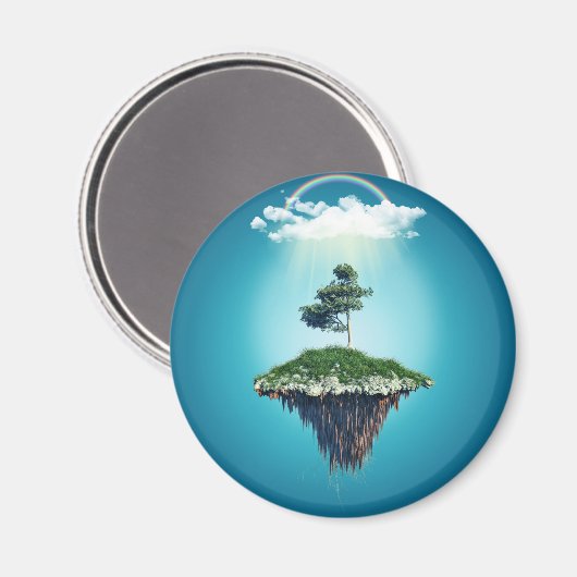 Schwimminsel Magnet (Vorderseite/Rückseite)