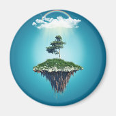 Schwimminsel Magnet (Vorne)