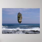 Schwimminsel Poster (Vorne)