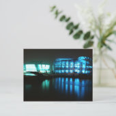 Schwimminsel Postkarte (Stehend Vorderseite)