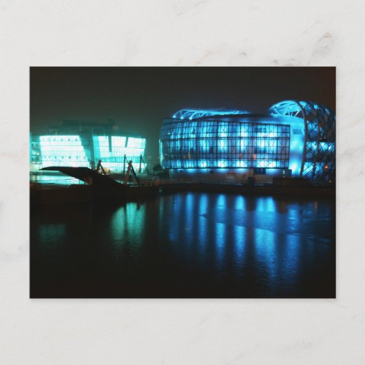 Schwimminsel Postkarte (Vorderseite)