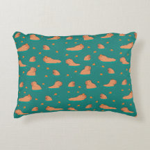 Schwimmkapybaras mit orangefarbenen