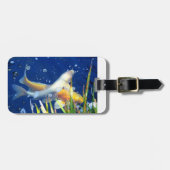 Schwimmkarpfen Gepäckanhänger (Vorderseite horizontal)