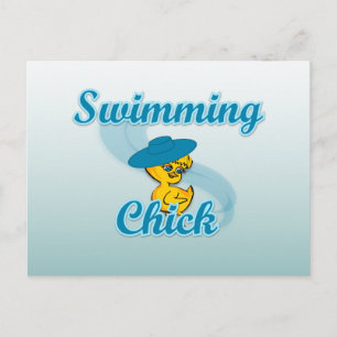 Schwimmkick #3 postkarte