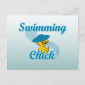 Schwimmkick #3 postkarte (Vorderseite)