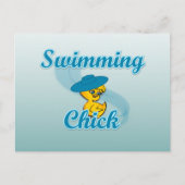 Schwimmkick #3 postkarte (Vorderseite)