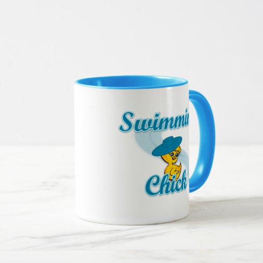 Schwimmkick #3 tasse (VorderseiteRechts)