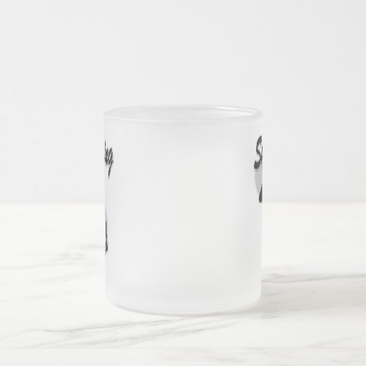 Schwimmkick #4 mattglastasse (Mittel)