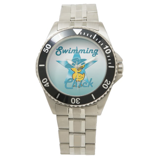 Schwimmkick #7 armbanduhr (Vorderseite)