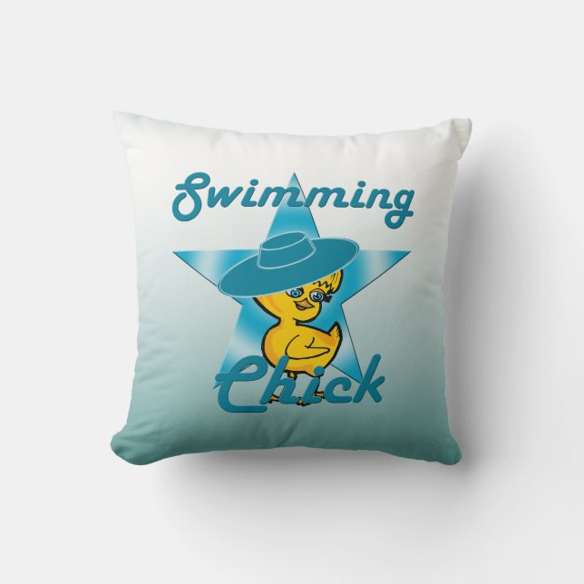 Schwimmkick #7 kissen (Vorderseite)