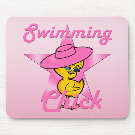Schwimmkick #8 mousepad (Vorne)