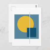 Schwimmkreis 4 postkarte (Vorne/Hinten)