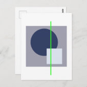 Schwimmkreis 4 postkarte (Vorne/Hinten)