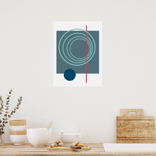 Schwimmkreis 5 poster (Küche)