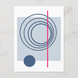 Schwimmkreis 5 postkarte