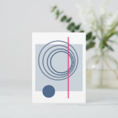 Schwimmkreis 5 postkarte (Stehend Vorderseite)