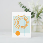 Schwimmkreis 5 postkarte (Stehend Vorderseite)