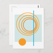 Schwimmkreis 5 postkarte (Vorne/Hinten)