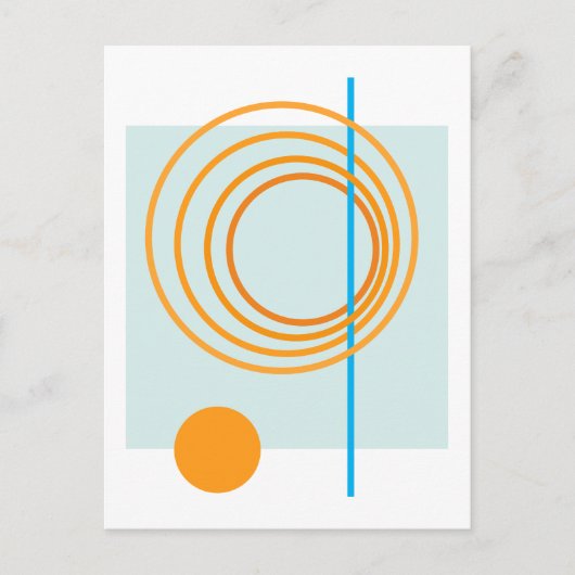 Schwimmkreis 5 postkarte (Vorderseite)