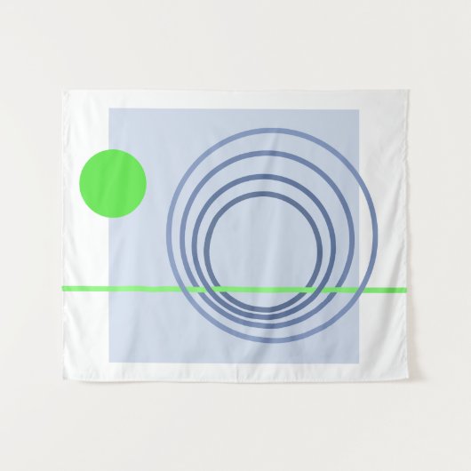 Schwimmkreis 5 wandteppich (Vorderseite (Horizontal))