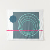 Schwimmkreis 5 wandteppich (Vorderseite (Horizontal))