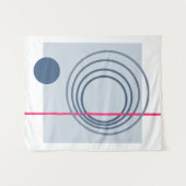 Schwimmkreis 5 wandteppich (Vorderseite (Horizontal))