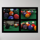 Schwimmkugeln Poster (Vorne)