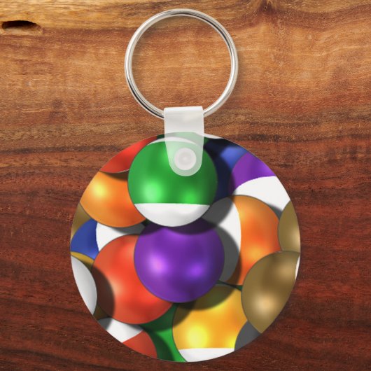 Schwimmkugeln Schlüsselanhänger (Vorderseite)