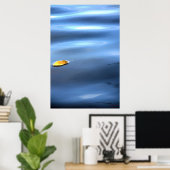 Schwimmleder auf Wasser # 111 Poster (Heimbüro)