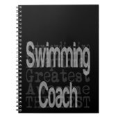 Schwimmlehrer Notizblock (Vorderseite)