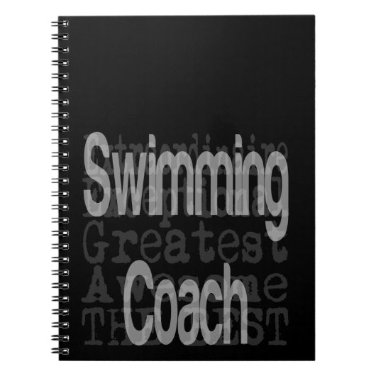 Schwimmlehrer Notizblock (Vorderseite)