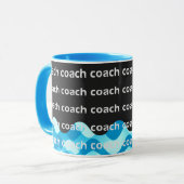 Schwimmlehrer oder Tauchlehrer Tasse (Vorderseite Links)