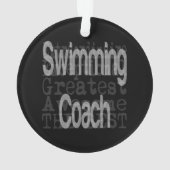 Schwimmlehrer Ornament (Rückseite)