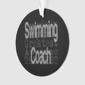 Schwimmlehrer Ornament (Vorderseite)