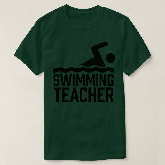Schwimmlehrer Schwimmlehrer Schwimmlehrer Schwimml T-Shirt (Design vorne)