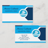 Schwimmlehrer Visitenkarte (Vorne/Hinten)