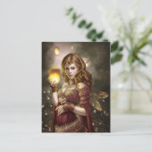 Schwimmlicht Postkarte (Stehend Vorderseite)