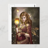 Schwimmlicht Postkarte (Vorne/Hinten)