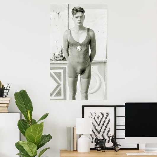 Schwimmmeister, 20er poster (Heimbüro)