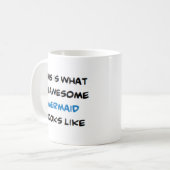 Schwimmmerin, phantastisch kaffeetasse (Vorderseite Links)