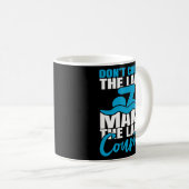 Schwimmmotivation Schwimmen Zitat Wassersportbegei Kaffeetasse (VorderseiteRechts)