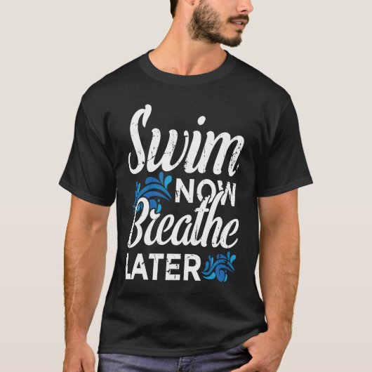 Schwimmmotivation T-Shirt (Vorderseite)
