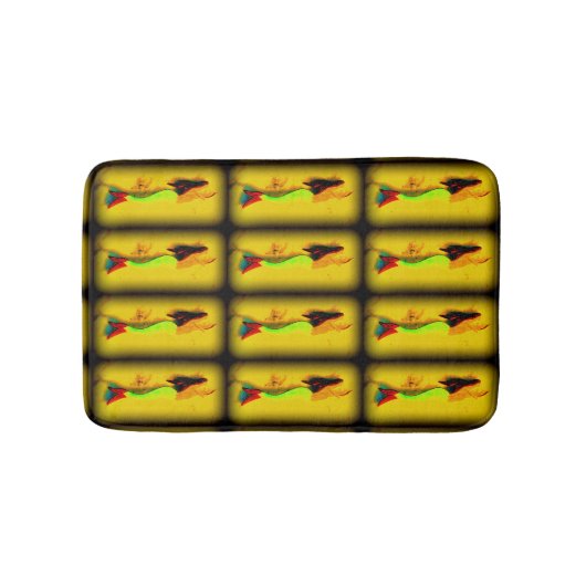 Schwimmmuster Badematte (Vorderseite)