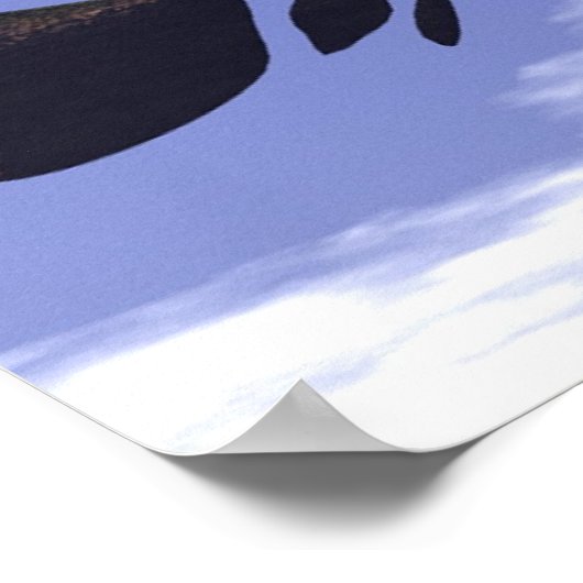 Schwimmoase Poster (Ecke)