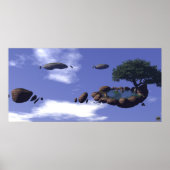 Schwimmoase Poster (Vorne)